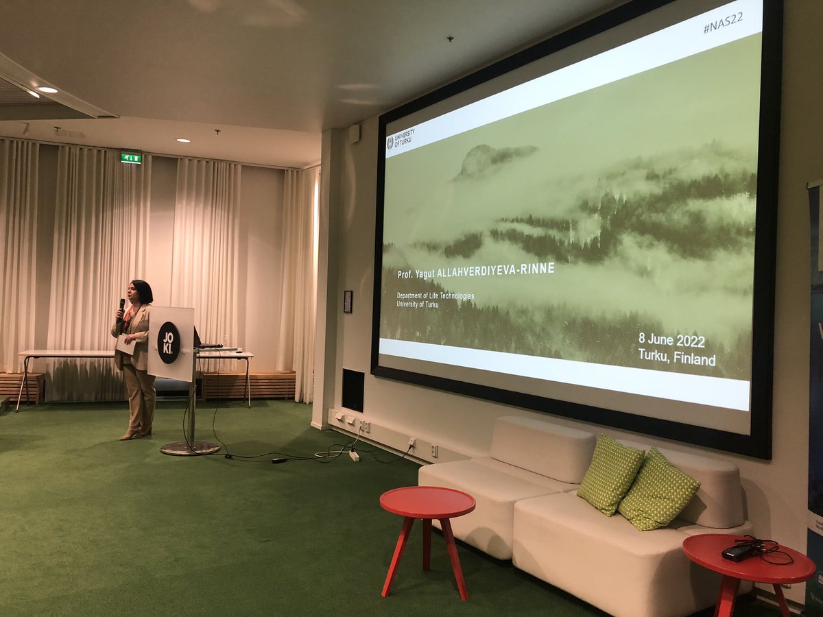 NordAqua's tweet photo. #Nas22  is just starting with the opening talk of @YagutRinne ! We are welcoming more than 100 participants in #Turku, #Finland! Let the #NAS22 begin! #microalgae #seaweed #nordic @UniTurku @NordForsk https://t.co/ZWyUOjXdOz