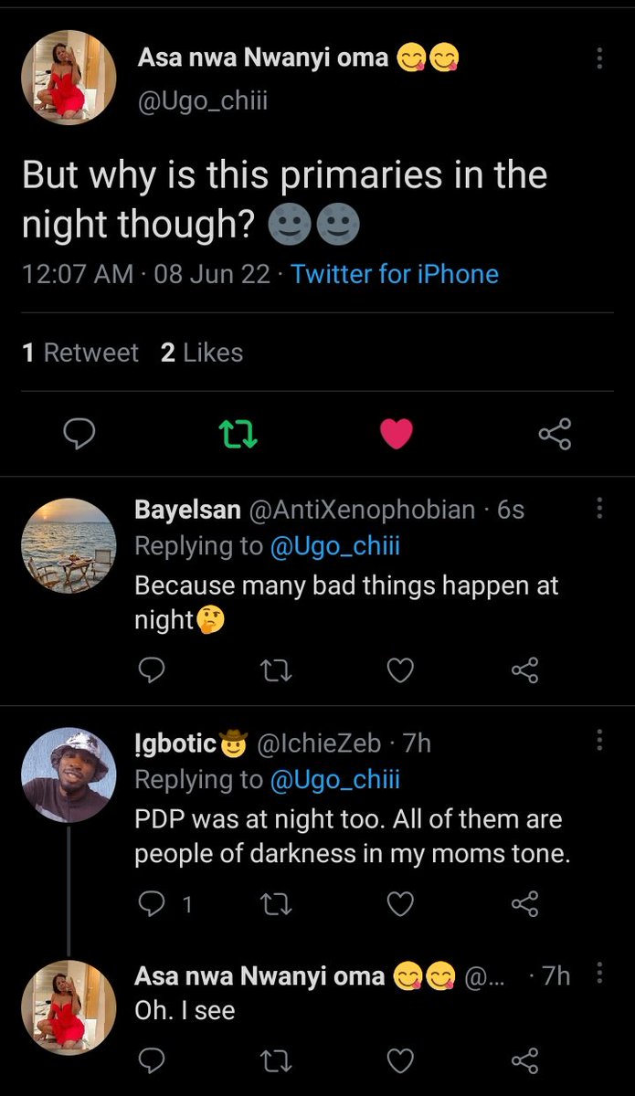 AntiXenophobian's tweet photo. Early morning reasoning ๐
#NigeriaDecides2023
#pdprimaries
#APCPresidentialPrimaries
#Jagaban https://t.co/Fb7mUTDzQT