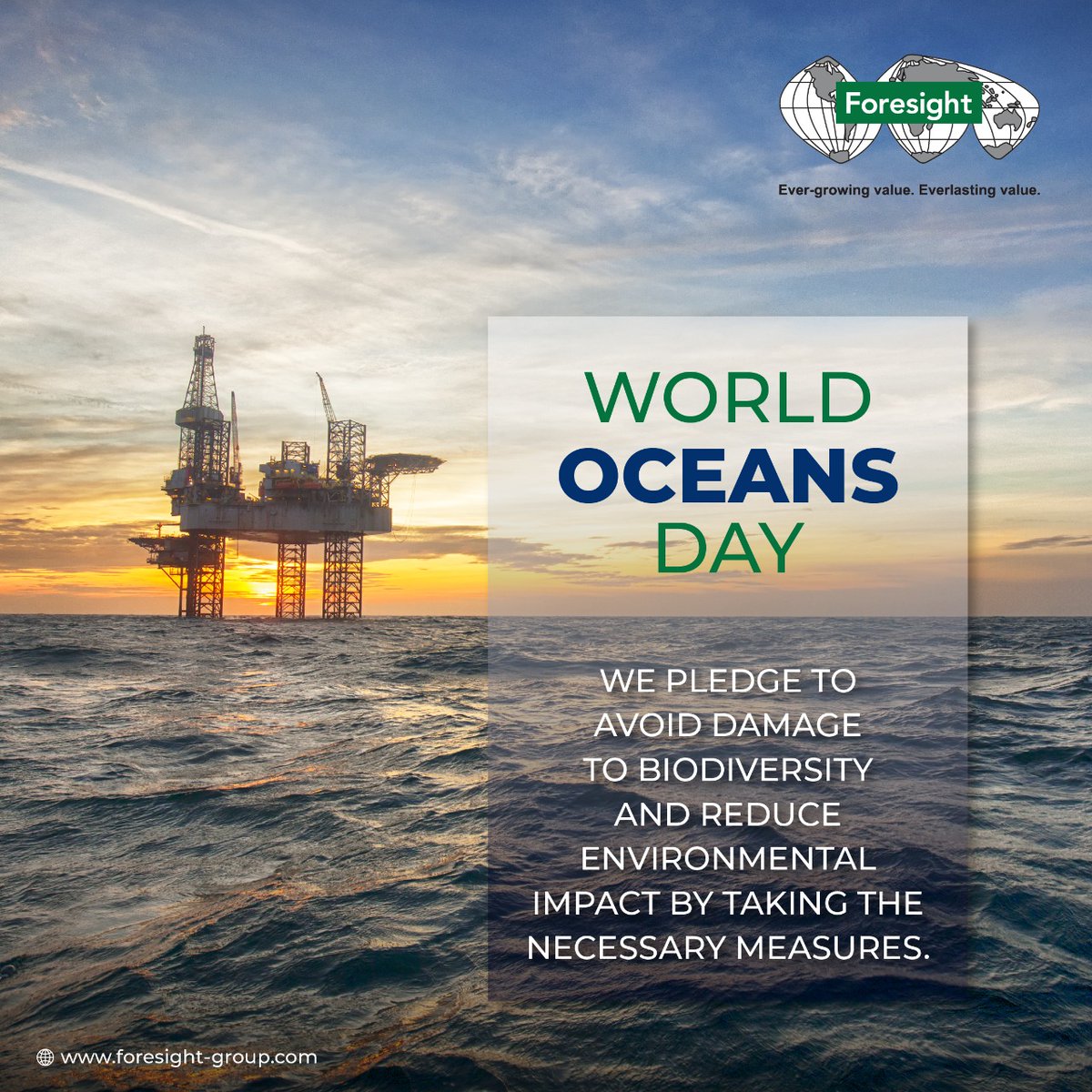 Foresight_Grp's tweet photo. Our commitment to the Oceans is special. It is our second home and we pledge to keep it safe from internal as well as external impacts. Happy World Oceans Day.
#foresightgroup #ocean #worldoceanday #pledge #safe #environment #commitment https://t.co/VuL0FPEo7u