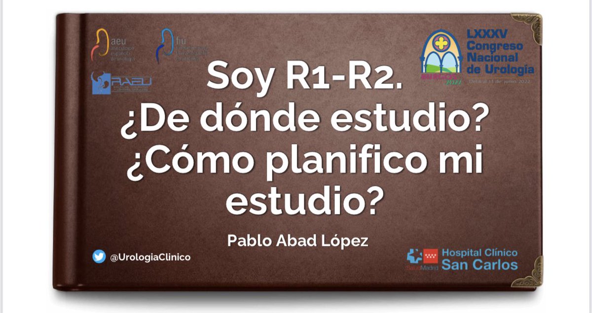 DoctorAbad's tweet photo. Toca ejercer de telonero y abrir fuego en #AEU22 #CNU22.
Intentaremos educar pero también entretener. #Edutaining
@UrologiaClinico @JGomezRivas
#somosclinico https://t.co/F9Tf2JEXwr