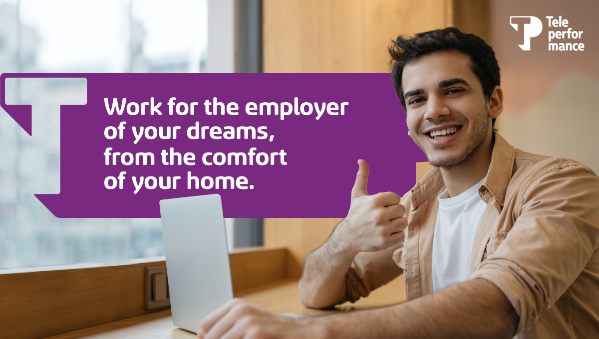 WeAreTPinIndia's tweet photo. Enter the future of work by being a part of your dream organization, Teleperformance in India. Work remotely with top clients, with a global team of 4,00,000+ across 88 countries.
Apply Now : https://t.co/q5s5bq54ji
#TPIndia #Workfromhomejobs #TPJobs https://t.co/n8y86HjRBu