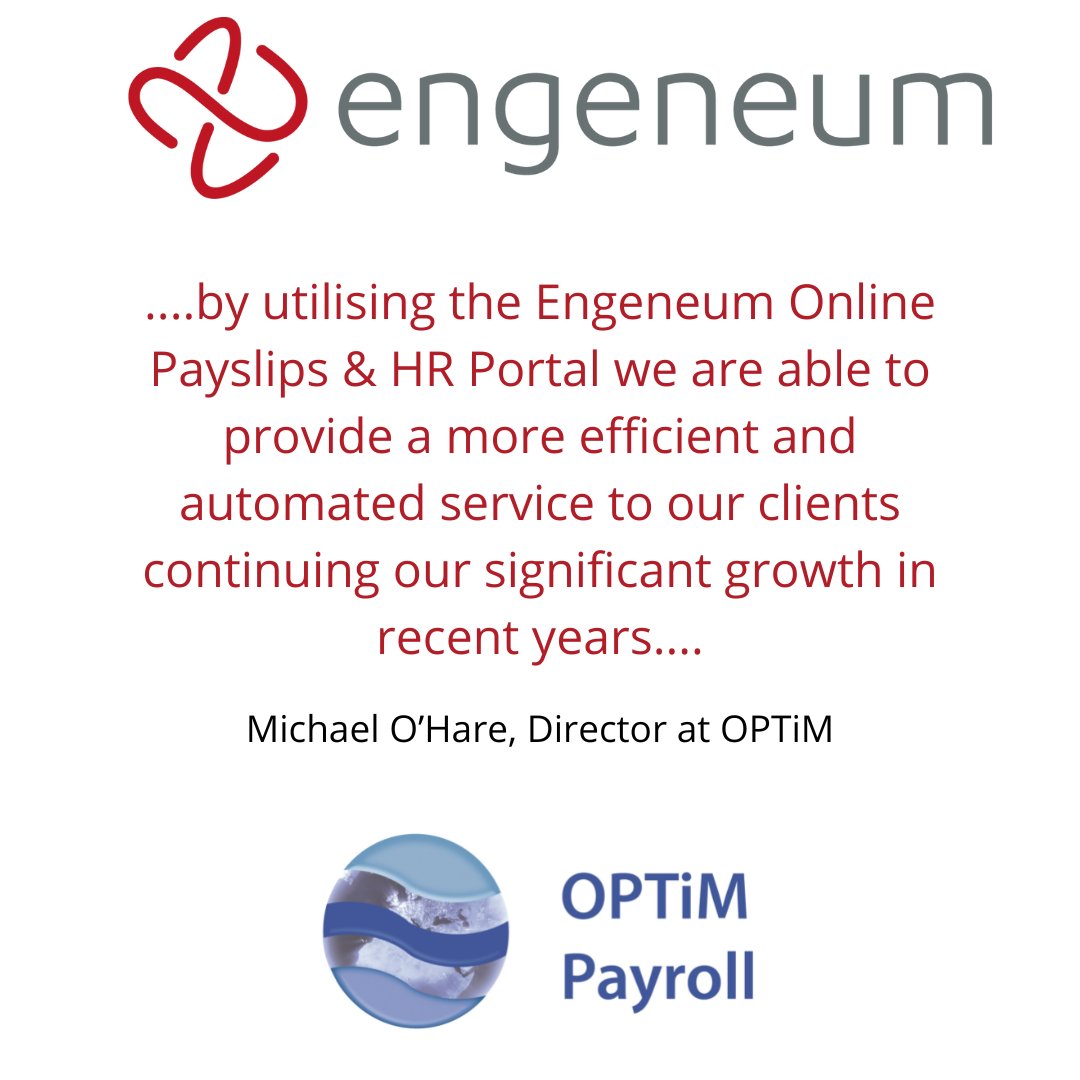Engeneum customer <a href="/OPTiMPayroll/">OPTiM Payroll</a> have enhanced their leading #payrollservice with the introduction of our leading online payslips solution. Read the full use case here 👉 engeneum.com/case-studies/

#OnlinePayslips, #EPayslips #ElectronicPayslips, #PayslipOnline