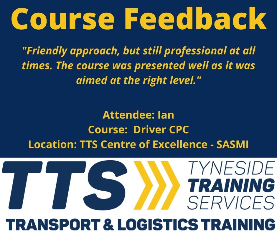 𝗖𝗢𝗨𝗥𝗦𝗘 𝗙𝗘𝗘𝗗𝗕𝗔𝗖𝗞 – 𝘁𝗵𝗮𝗻𝗸 𝘆𝗼𝘂! 
To find out more about the training we offer call our Customer Service Team on 0191 286 2919 or visit our website: tynesidetrainingservices.co.uk
#leadership #management #transport #logistics #training #CPC #DCPC #HGV #LGV #FLT