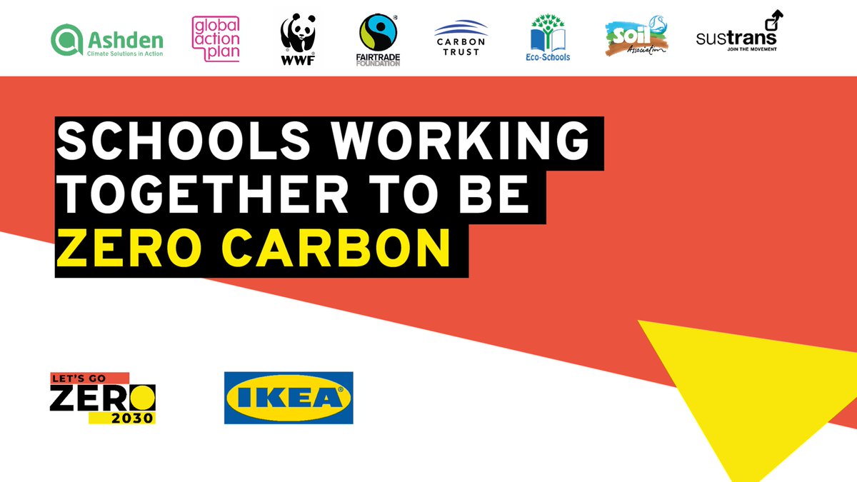 Schools will play a central role in getting to #NetZero in our towns & cities by: 💡reducing school energy consumption 🚴reducing traffic congestion ♻️increasing use of local recycling facilities 📝committing to a sustainable procurement policy Sign up letsgozero.org