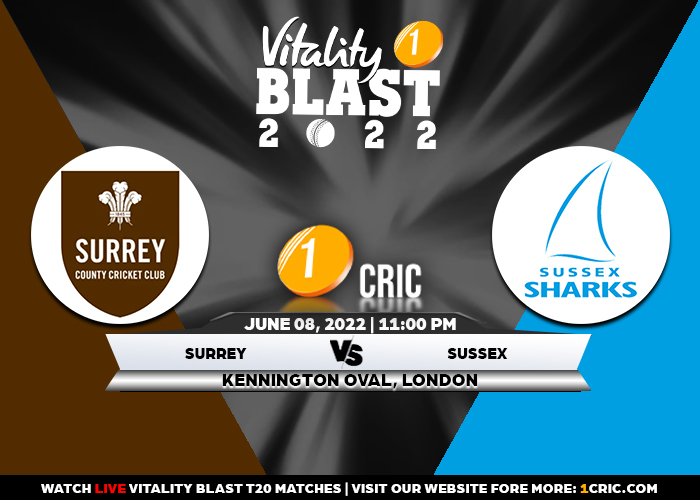 1CRICDailyNews's tweet photo. 🔮 Match 5️⃣8️⃣ SURREY 🆚 SUSSEX
👉 SUR have been fantastic in the competition so far. They are unbeaten and will look to keep performing in a similar fashion in their upcoming game tonight.
#1CRIC #SURvSUS #match58 https://t.co/dogjaxmrxk