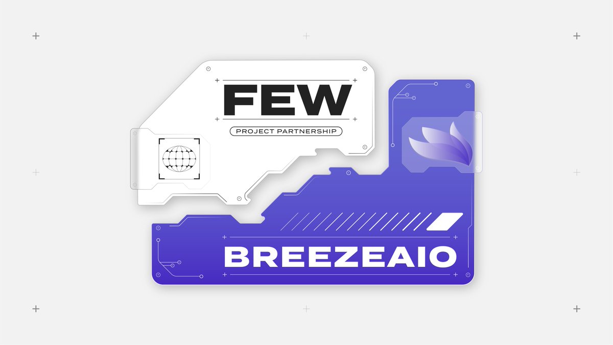 Partnership secured. FEW 🤝 <a href="/BreezeAIO/">Breeze</a> 

We’re excited to announce our partnership with one of the top NFT automation tools. BreezeAIO’s automation will be able to help FEW holders mint their favorite upcoming projects. 

Stay tuned for more partnership announcements!