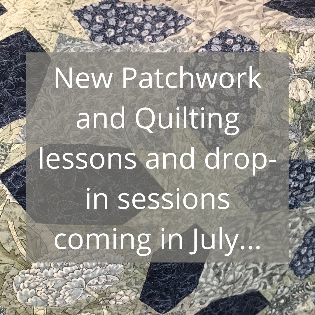 brenda_studio's tweet photo. New Patchwork and Quilting lessons and drop-in sessions coming in July... Keep a look out to see what we've got going on https://t.co/2wBWfocvp0