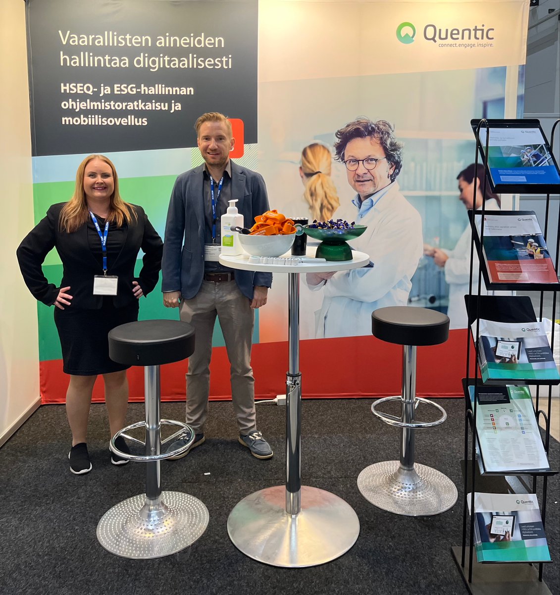 Here we are ready for ChemBio Finland 2022 in Helsinki. Come and say hello to us at stand no. 1c28!
#chembio2022 #EHS https://t.co/mhxu8f1JmJ