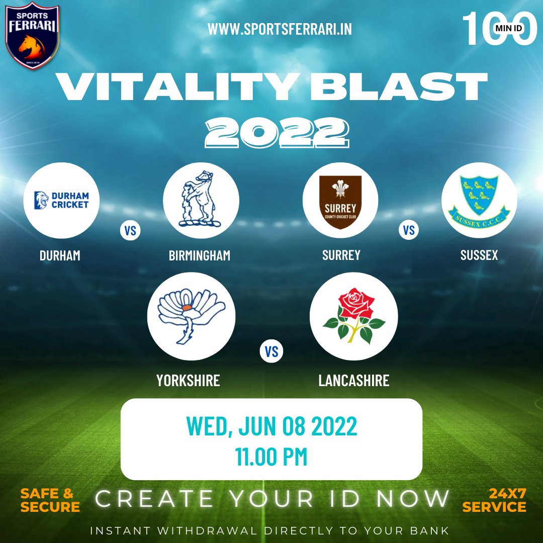 SportsFerari's tweet photo. Sign up bonus ₹100🔥🔥 
Get a Cashback of 10% on Deposit 😎🤩

Create your ID Now, (Get Offer) Click below:
https://t.co/rRszvxJF56 

.
.
.
#Sportsferrari  #onlineid #onlinegame #playnow #casinoid #casino #teenpati #footballid #casinogame #rummy #ipl #vitalityblast #t20blast https://t.co/sAP8SGW6On