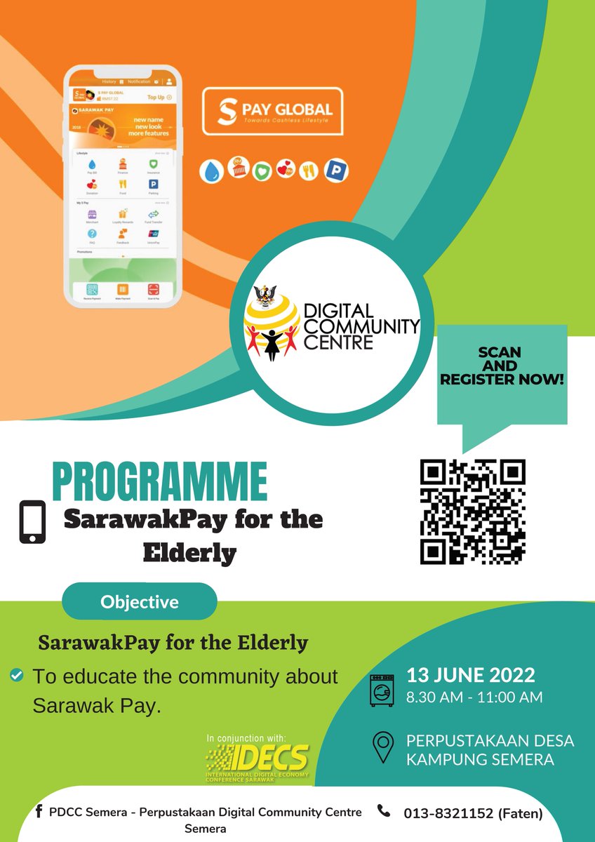 Idecsofficial's tweet photo. #IDECS2022 Satellite Digital Programs in Digital Month: DCC Semera
#IDECS2022 #DCCSemera #semera #Sarawak #IDECSSatelliteDigitalPrograms #DigitalMonth https://t.co/s2n6o1lgUO