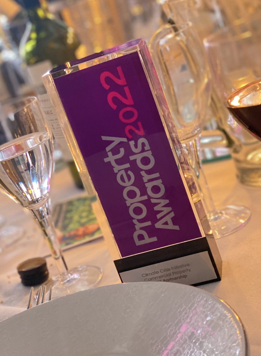 Wow! We won! 🏆 Super excited to win the Climate Crisis Initiative award at last night’s <a href="/PropertyAwards/">Property Awards</a> up against 12 other top firms. Great recognition for all the hard work of our team at <a href="/forepartnership/">FORE Partnership</a> 👏 Thanks <a href="/PropertyWeek/">Property Week</a> !
#buildingforeward