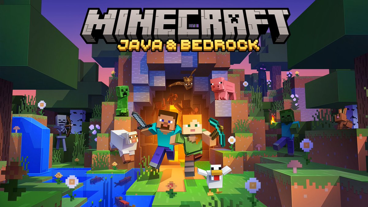 マインクラフト 日本公式 Minecraft Japan Java版とbedrock版どちらにしようか迷ったり 両方プレイしたいと思っているみなさん 本日6月8日から Java版とbedrock版がセットで販売されます そして既にどちらかを持っている方は 持っていないエディション