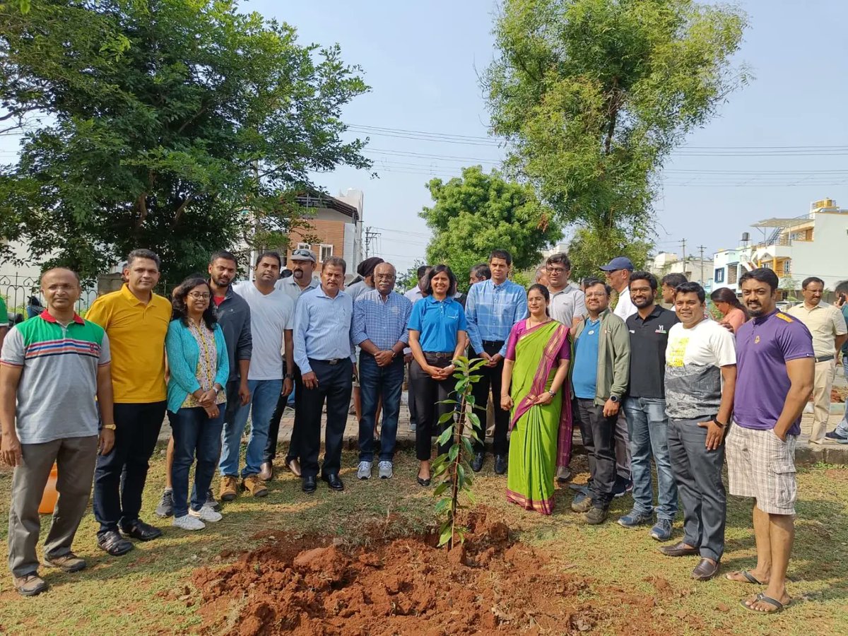 Young Indians Mysuru in collaboration with CII Mysuru and Mysuru City Corporation(MCC) celebrated " World Environment Day" on June 5th by planting trees at Saalu Marada Thimmakka park at Dattagalli Mysuru.

#myisuru
#wecanwewill #WorldEnvironmentDay
