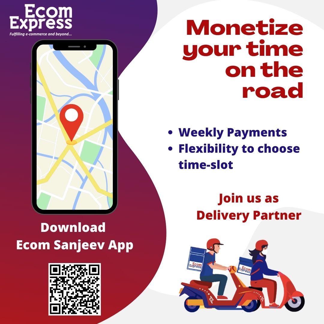 EcomExpress_Ofc's tweet photo. Invest your free time and become a delivery partner at your own schedule.
To sign up, click here: https://t.co/py83IO8y99
Download Ecom Sanjeev app: https://t.co/2Hgej5G4nM
.
#deliverypartner #parttimework #extraearning #flexibleworking #quicksignup #logistics #ecomexpress https://t.co/TY31jAgM4O