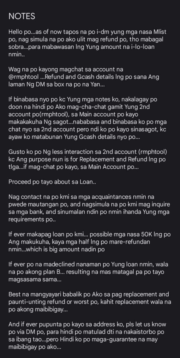 royalmerchph's tweet photo. Refund Updates https://t.co/4hHxNcDC0b