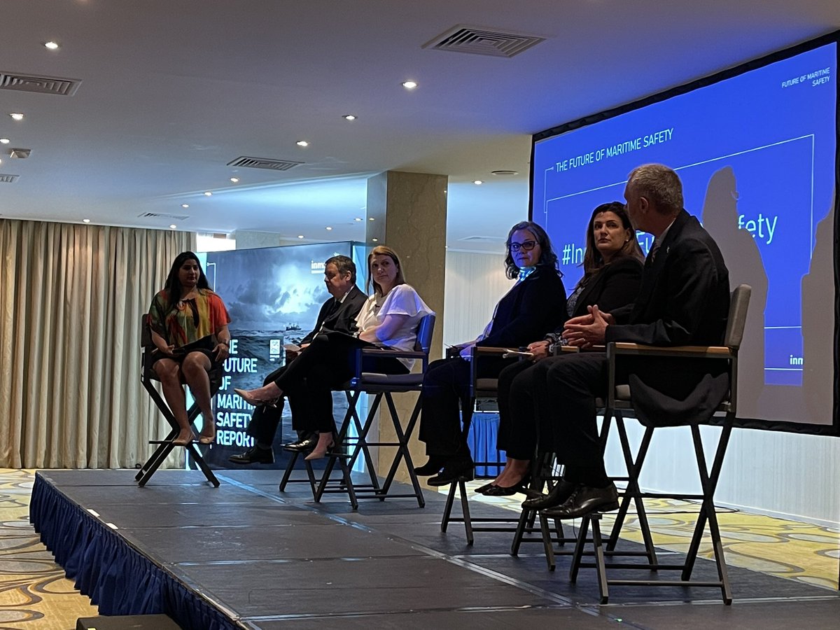 CoolHuntingNews's tweet photo. We need an attitude change in the industry to improve our safety record - thought provoking debate at @InmarsatGlobal The Future of Safety Seminar - happening now at @PosidoniaEvents #InmarsatFutureOfSafety #proactivesafety https://t.co/kyFecPLRlV