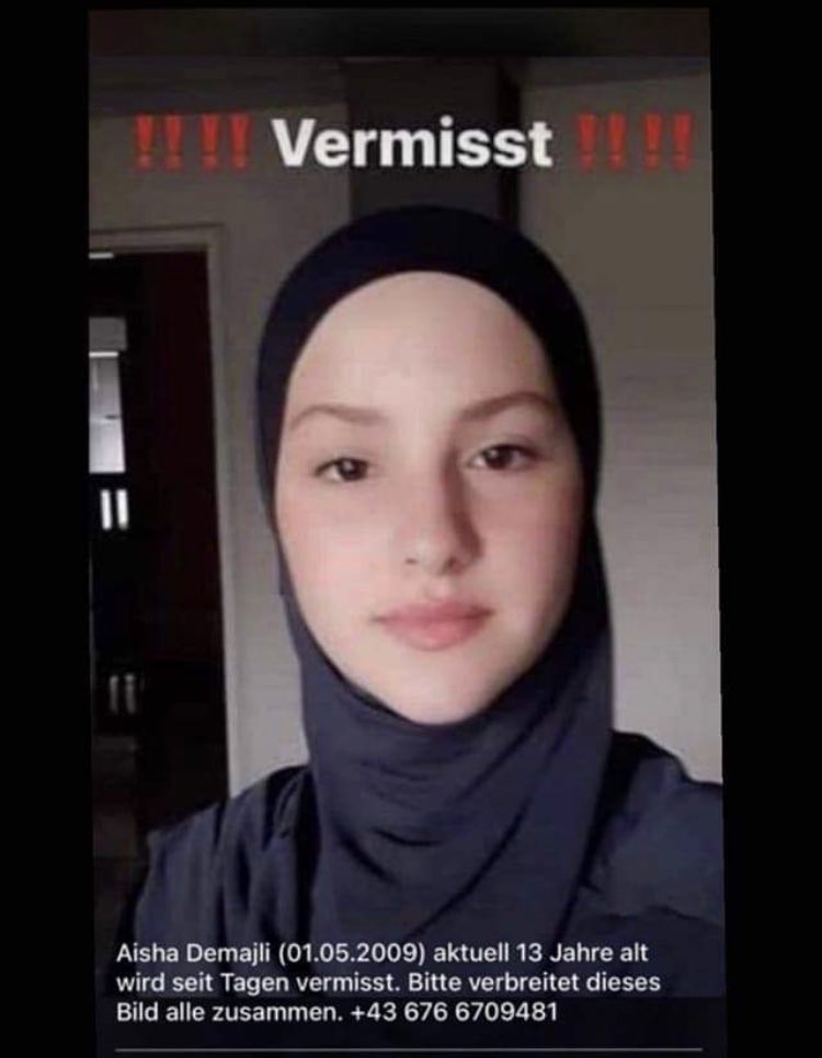 ChaudhryAmara's tweet photo. #vermisst #lost #verschwunden #findher #bitteuminfo #hilfmit #help https://t.co/wp755U4zdL