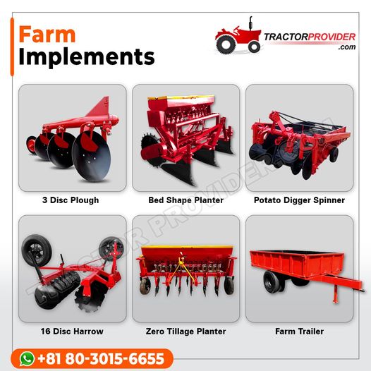TractorProvider's tweet photo. Wide Range of Farm Implements are available at Competitive Price!
WhatsApp --> https://t.co/i65P2gUlyS
WhatsApp --> https://t.co/bikhcn1L91
Visit at -https://t.co/Ntiwj1lpmg
#Masseyferguson #agriculture #farmImplements #Farmtrailer #marketplace #farmlifestyle #farm #farmers https://t.co/Emr50YVw02