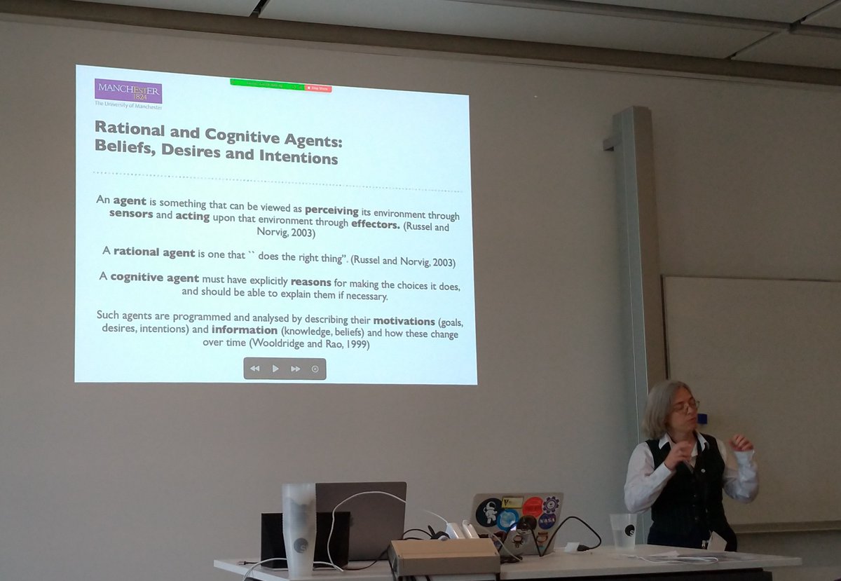 After giving an inspiring mentoring talk at yesterday's PhD symposium, Louise Dennis opens iFM 2022 with a keynote on formally verifying autonomous systems. #ifm22 <a href="/iFMconf/">iFM</a>