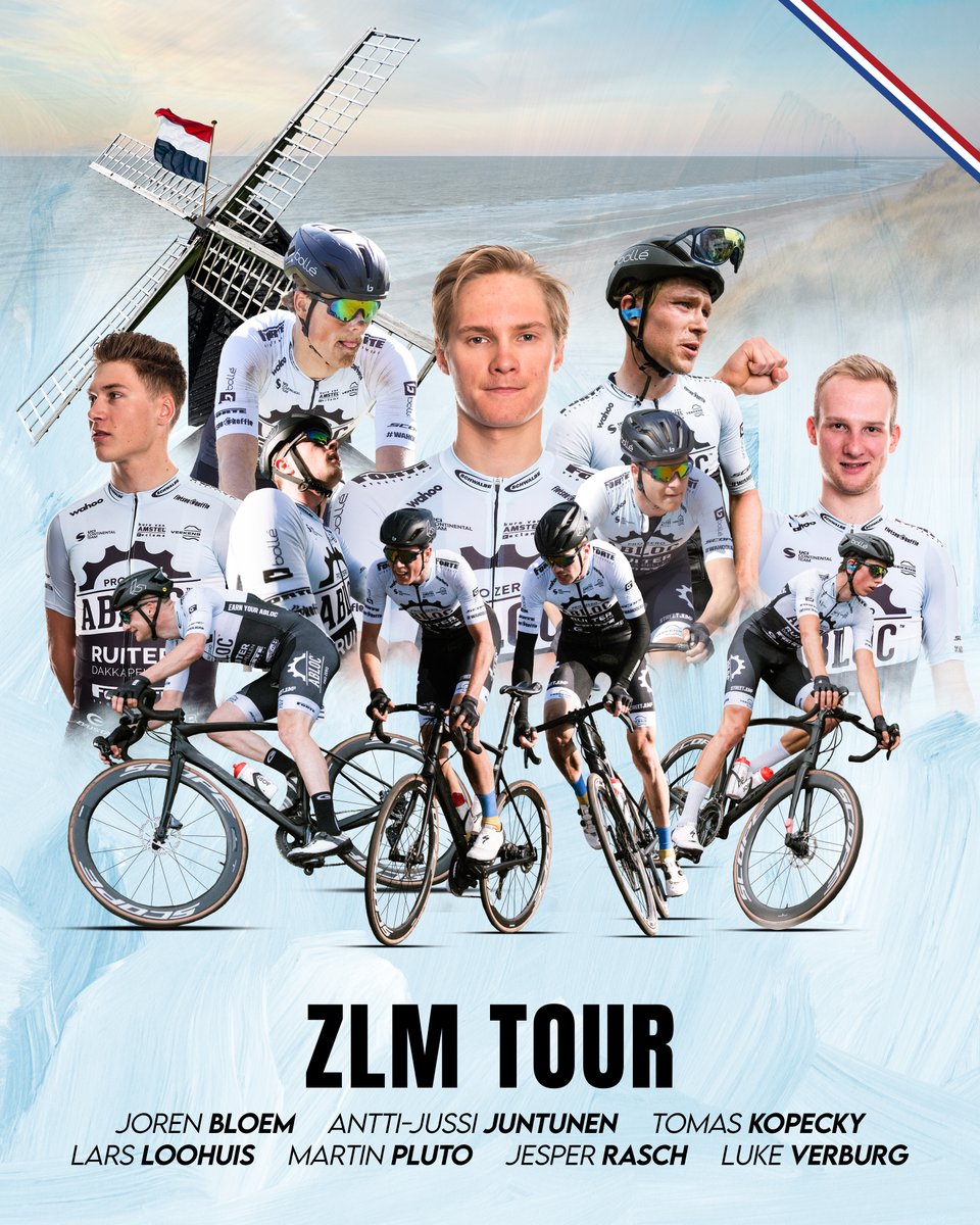Let's get it started! 💪🏻

#RideToWin #ZLMTour 🇳🇱