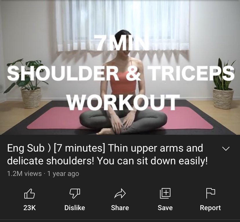 edburning's tweet image. [🍪] ; arm workout 
7 minutos ♡ 40kcal
[youtu.be/Pel1HwwB9-s]