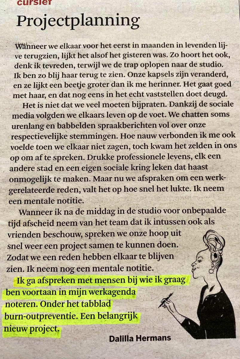 svanoss2's tweet photo. Mijn tweede week deeltijds aan het werk sinds mijn #burnout 💪🏻😊 Stap voor stap op de weg terug #burnoutvoorbeginners Bron: De Standaard 04-06-2022 https://t.co/KWHLPBpZEC