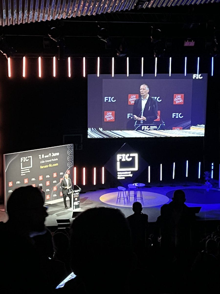 gbillois's tweet photo. #FIC2022 G. Poupard : « Les CERT ont un rapport efficacité coût excellent » ⏭ je vais garder cet extrait audio pour certaines réunions clients 😅 https://t.co/cldW7EW8l3
