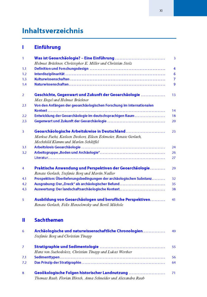 akgeoarc's tweet photo. Aus unserem Arbeitskreis heraus ist das erste deutschsprachige #Lehrbuch zur #Geoarchäologie entstanden - für alle, die sich mit umwelt- und kulturgeschichtlichen Fragen auseinandersetzen und interessieren!
https://t.co/s8rItCCmKU https://t.co/CnF5i0PPlk