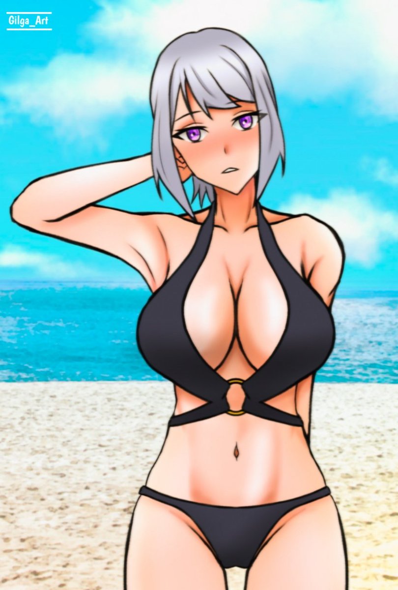 ArtGilga's tweet photo. Done 🥵

#originalcharacter #swimsuit #ibisPaintX #AnimeArt https://t.co/5NV4KtBikR