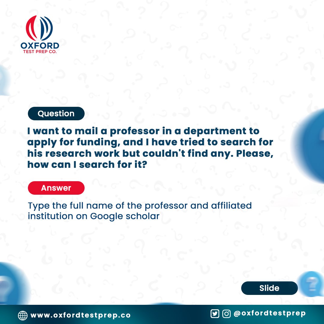 OxfordTestPrep's tweet photo. FAQ WEDNESDAY

1/2
#FAQ #Wednesday #studyabroad #AcademicTwitter #japa #migratewithus #BSC https://t.co/nwBd5A4V5K