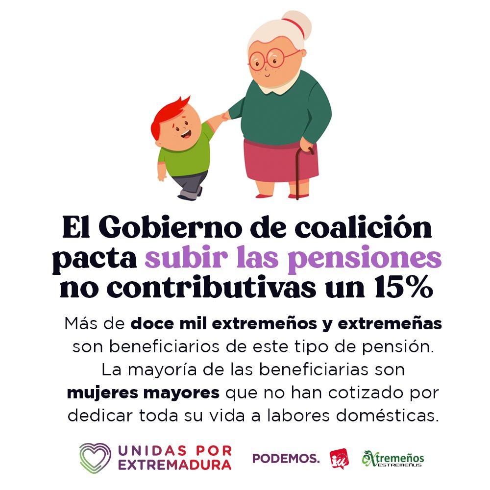 Unidasporext's tweet photo. En Vox lo mismo usan a tu abuela para hacer una campaña racista que se oponen a que le suban la pensión. https://t.co/C6Y03QrOdr