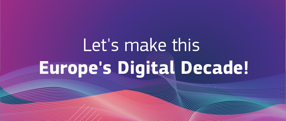 GigaEurope's tweet photo. The EU has set ambitious #DigitalDecade2030 targets.

On the path to the #DigitalDecade, the member states can play a key role in meeting these targets by:

➡️ Stimulating continued connectivity infrastructure &amp; innovation competition
➡️ Completing 5G spectrum allocations https://t.co/9NF89wLlvo