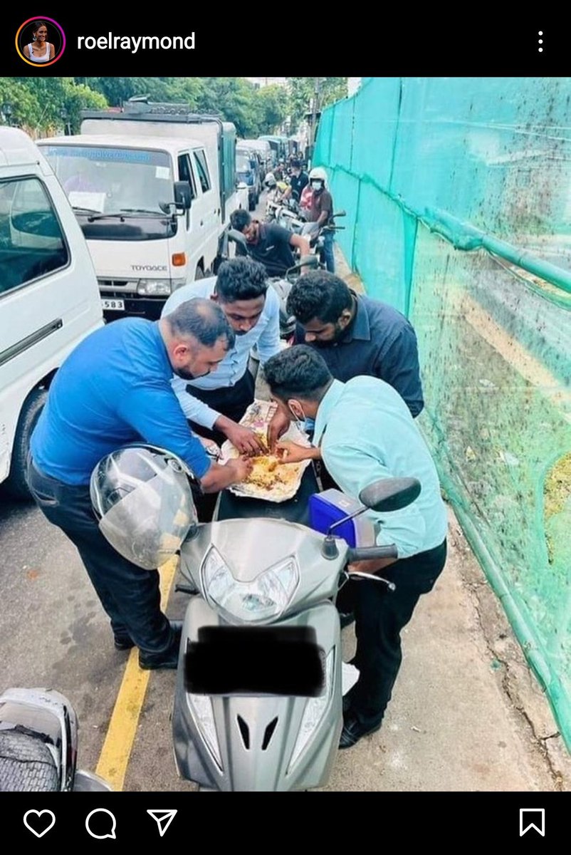 AinchOfficial's tweet photo. When i see this image literally it was shattering my thoughts seeing the curse that has been brought by the loosers handling the government

We have to suffer so much before to work &amp; earn but now its to LIVE a life in this paradise

#ROAR #government #FailedArmy #SrilankaCrisis https://t.co/EccZlCHjhE