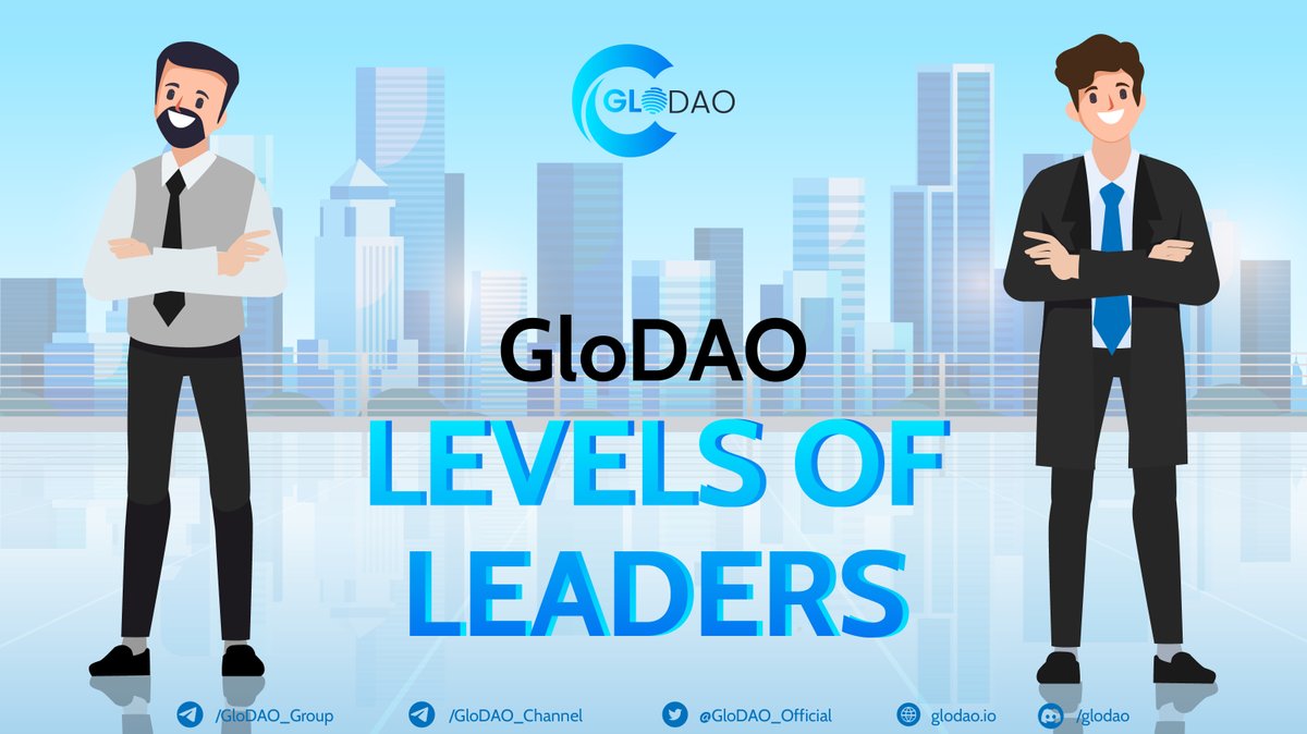 GloDAO_Official's tweet photo. ❇️Leader is a person who has a community and has a number of members in the community doing the tasks of GLoDAO through the referral link

Read more about the level of leaders here 👉 https://t.co/fxEWRQ36uL

#glodao #defi #dao #blockchain https://t.co/s6IIrM47np