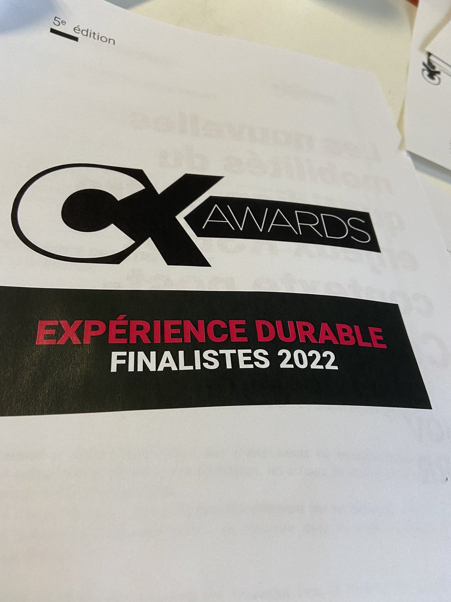 #cxawards Le jury c’est aujourd’hui pour départager les meilleurs pitchs dans 16 catégories. Résultats le 22 juin sur #cxparis