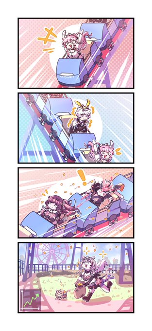 Who can say no to roller coaster? It's awesome!

Kudos to Captain @thatwasjack01 for the amazing fanwork!

#HonkaiImpact3rd 