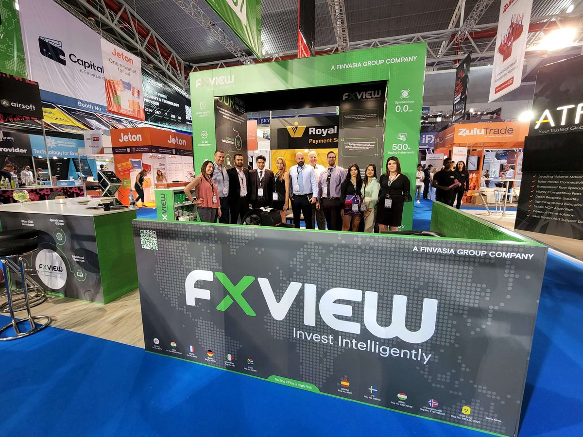 Fxview_Events's tweet photo. Team is waiting for you! Don't forget to stop at booth #137.

#fxview #ifxexpo #cyprus #limassol #forex #ifxexpo2022 https://t.co/pHjuCEdxVR