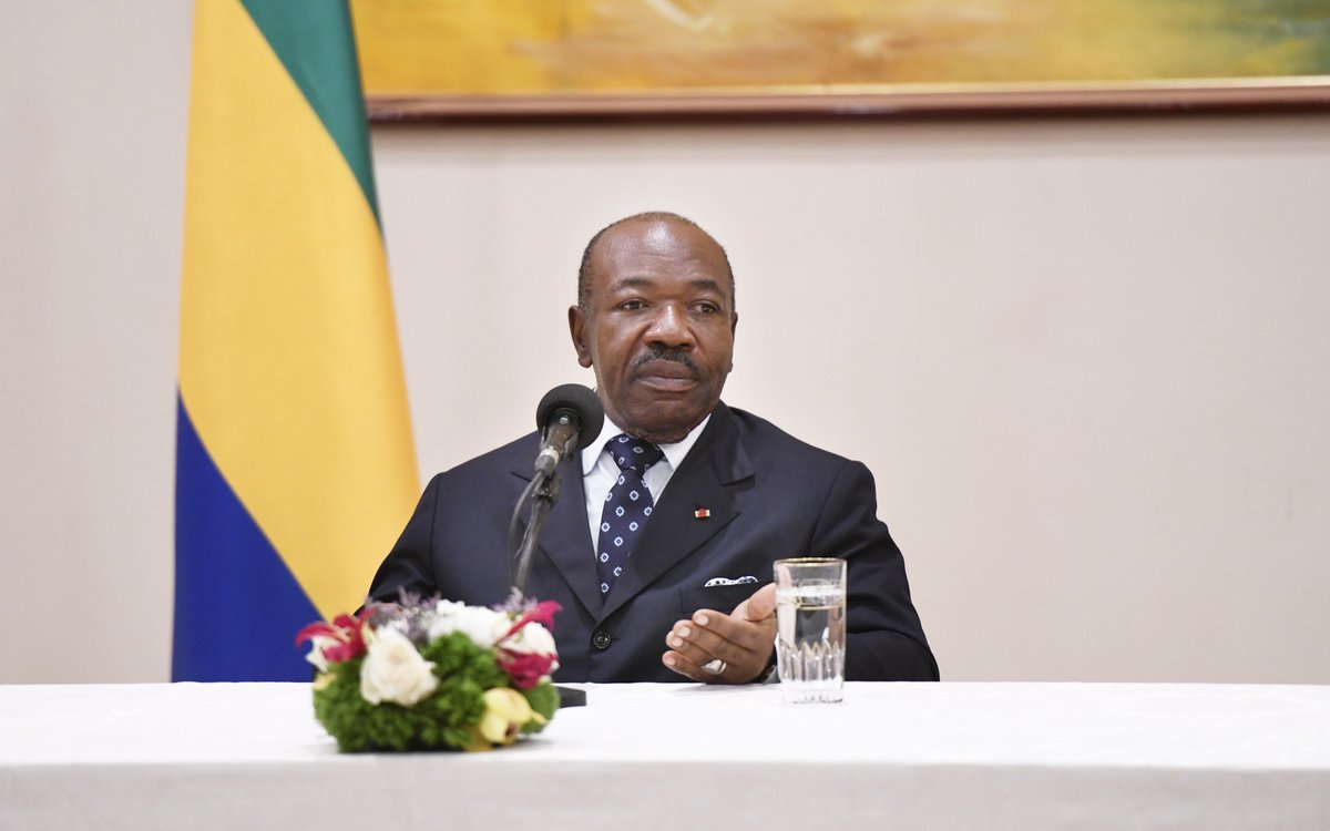 Ali Bongo Ondimba tweet media