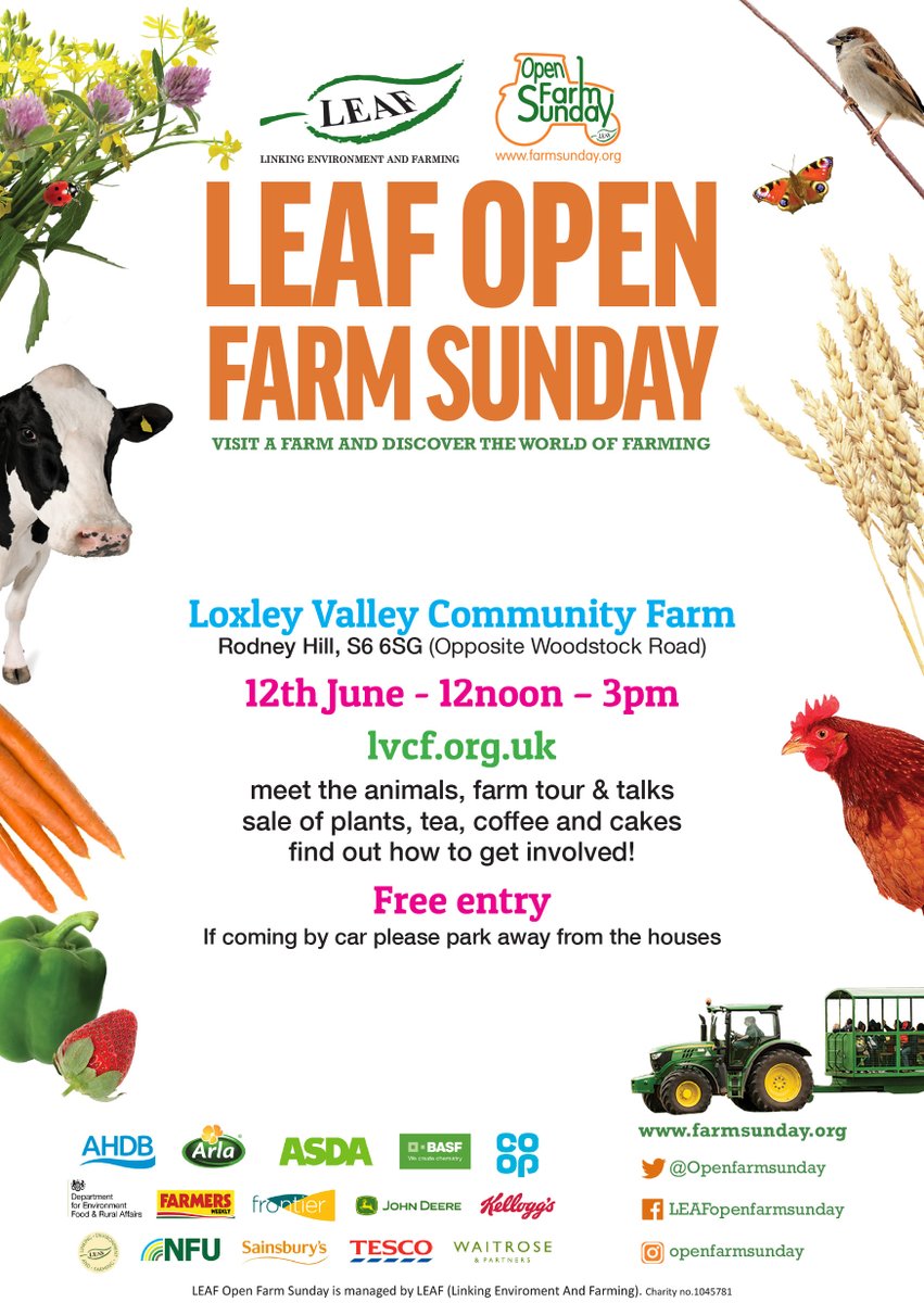 FriendsLoxley's tweet photo. Did you know it's Open Farm Sunday this weekend? It's a chance to visit the magical @LoxleyFarm and see how the local community produces wholesome food in a beautiful woodland setting on our doorstep. The farm's just by the allotments on Rodney Hill. Event is from noon to 3pm... https://t.co/JiDIvsOdXU