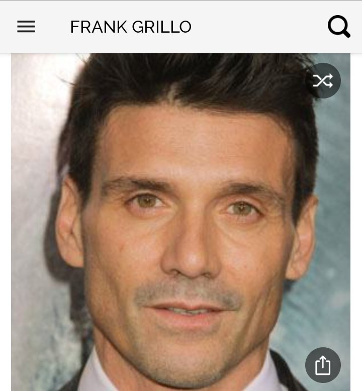 Happy birthday to this great actor.  Happy birthday to Frank Grillo 