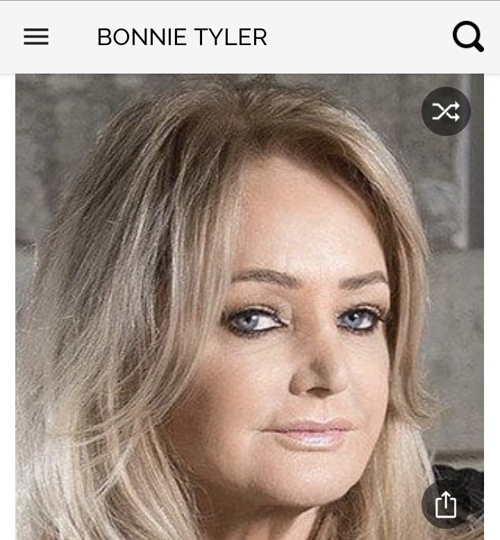 Happy birthday to this great singer.  Happy birthday to Bonnie Tyler 