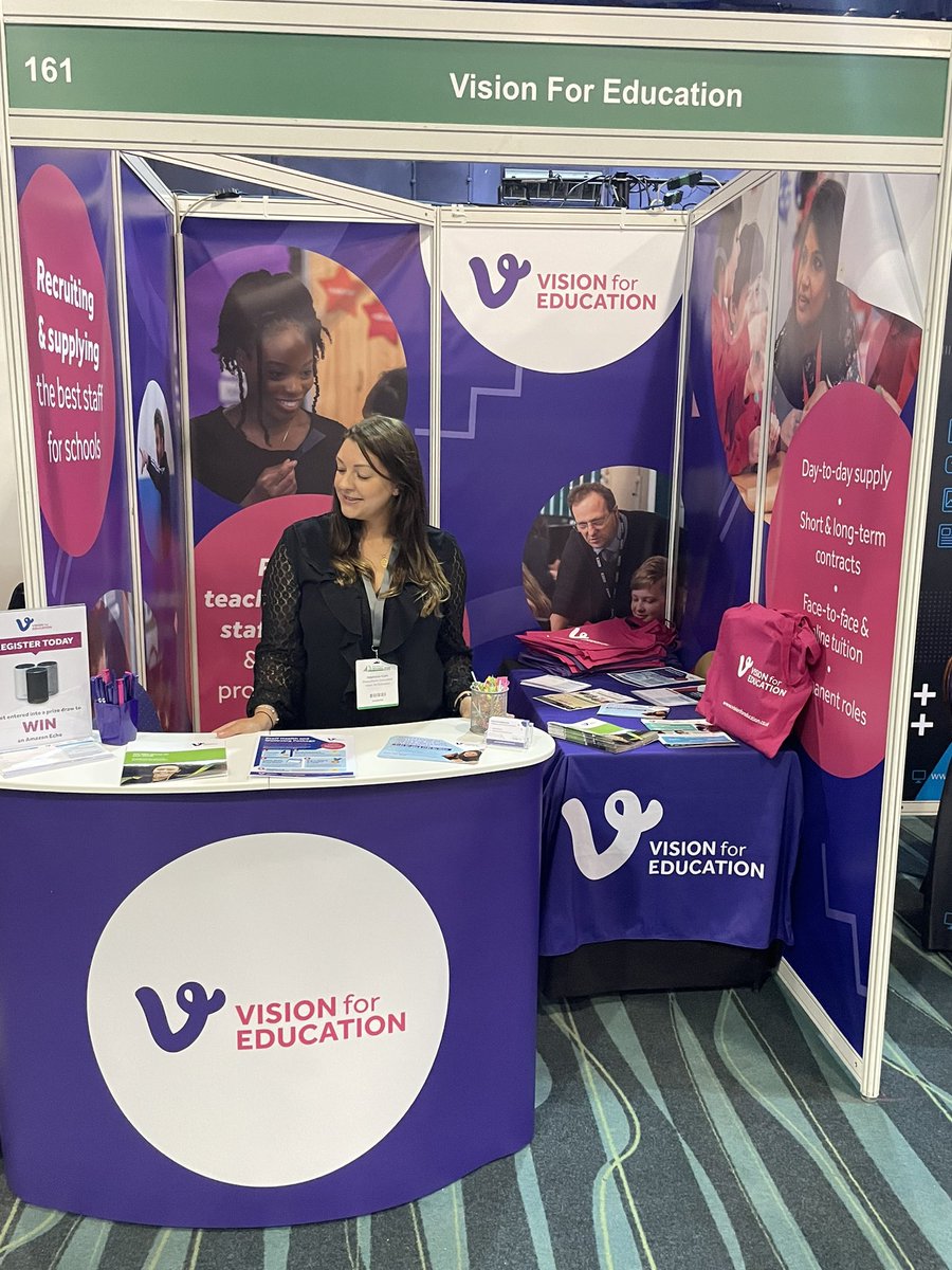 Super excited and pleased to be showcasing our amazing offerings to schools and leaders in education today at <a href="/RegionalEdShows/">The Regional Education Shows</a>. Come and say hi 👋 we’re on stand 161. <a href="/VisionForEd/">Vision for Education</a>