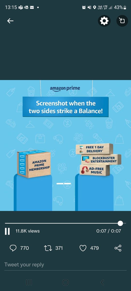 pradeepjena69's tweet photo. @amazonIN #AmazonPrimeMembership
#MembershipEkKhushiyanAnek https://t.co/34YDWmssfH