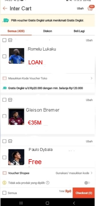 nichi_0_7's tweet photo. Kapan di checkout nih? Keburu habis di embat org.🤭🤭
@FansNerazzurri @NerazzurriFans @Inter_id https://t.co/xHgDTSlo3T