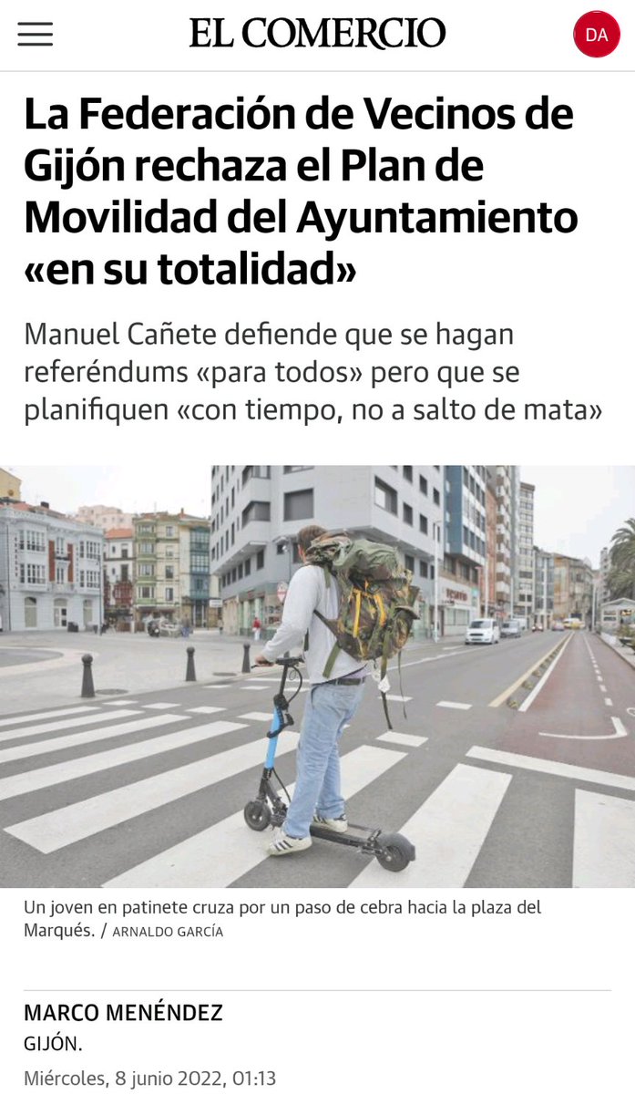PorGijon's tweet photo. 🔴⚪ Esto obtienes👇 cuando redactas documentos y tomas medidas en base a tu superioridad moral y,sobre todo,a no tener ni idea de la realidad de dónde vives.
L@s vecin@s rechazan TODO el Plan de Movilidad.
Ahora la Concejalía les acusará de no defender que Gijón sea "verde"😒 https://t.co/9RoueLoPuU