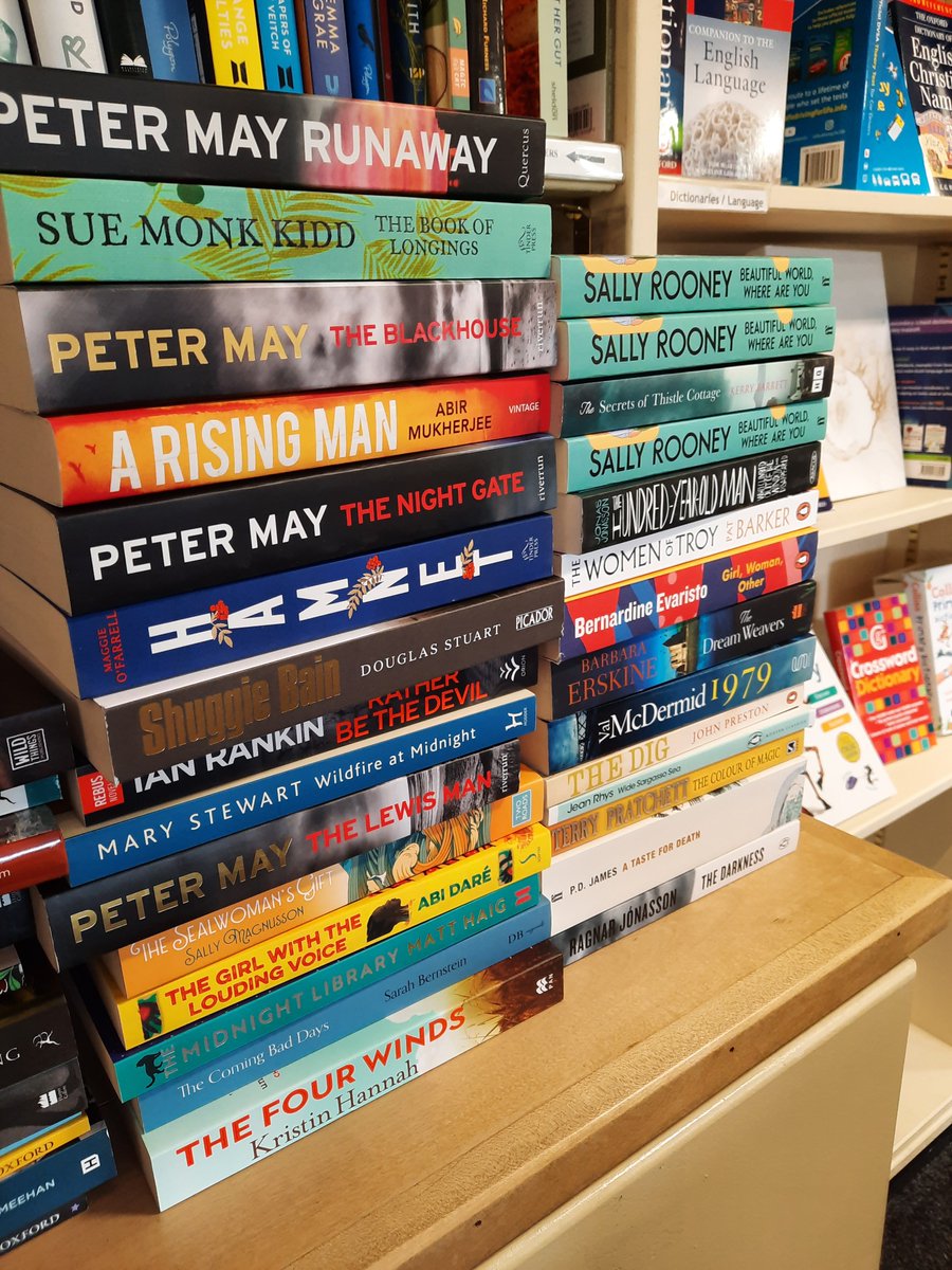 UllapoolB's tweet photo. A booksellers day is never done. Here are a few books which arrived in one of our 3 deliveries yesterday, courtesy of @Gardners @RuthLovesBooks @Nigel_Wyman 
These are all now out in the @UllapoolB for our wonderful customers to browse, choose and purchase
#ChooseBookshops https://t.co/s9StnNQ121