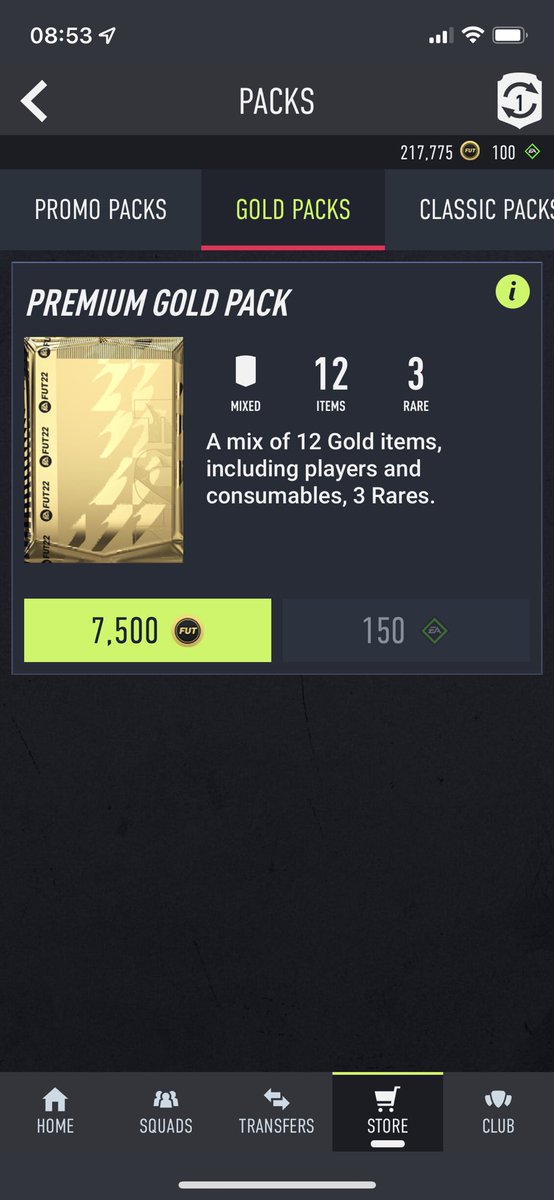 LTemple1993's tweet photo. @EAFIFADirect @EASPORTSFIFA have pack previews stopped now then? https://t.co/Mgj6nCTUiH
