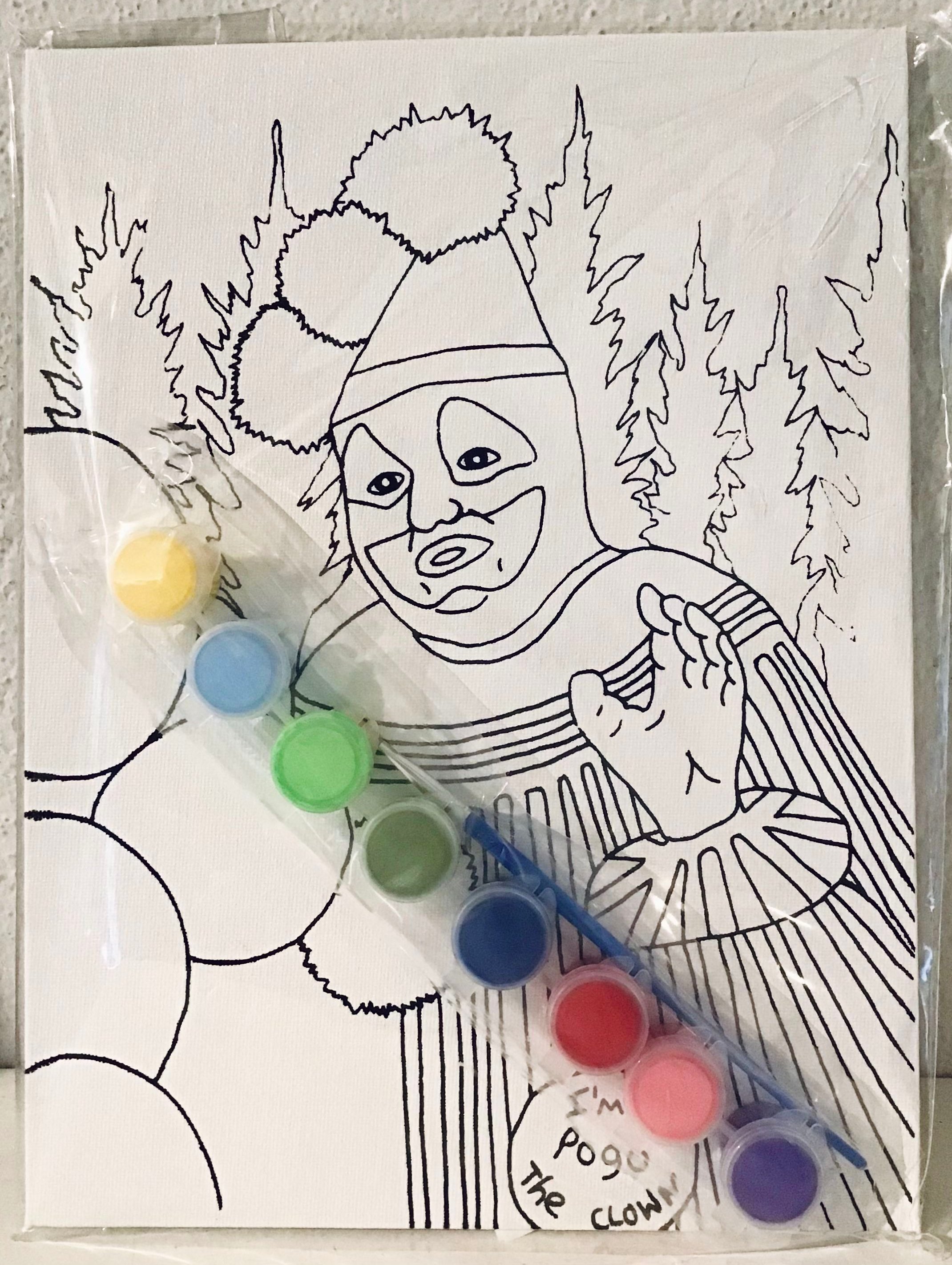 ジョン・ウェイン・ゲイシー アート 絵 絵画 シリアルキラー