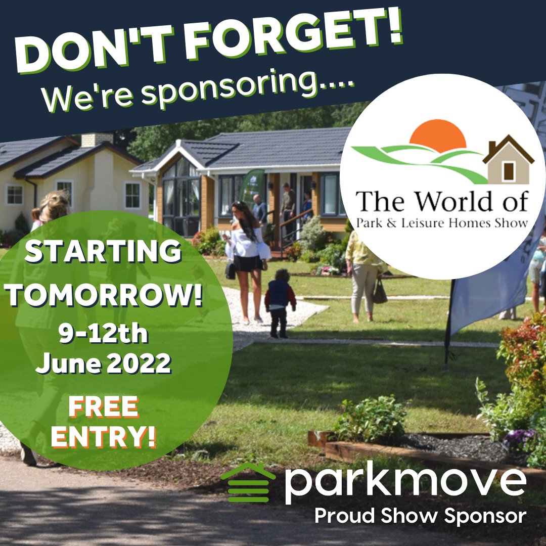 🚨Don't miss out! 🚨Make sure to get yourself down to the World of Park & Leisure Homes Show tomorrow!

Delve into the world of park homes! 🏡
Check out 👉@WorldPLHomeShow👈 for more! 

#stoneleigh #tradeshow #parkhome #lodge #holidayhome #showsponsor #ukholiday