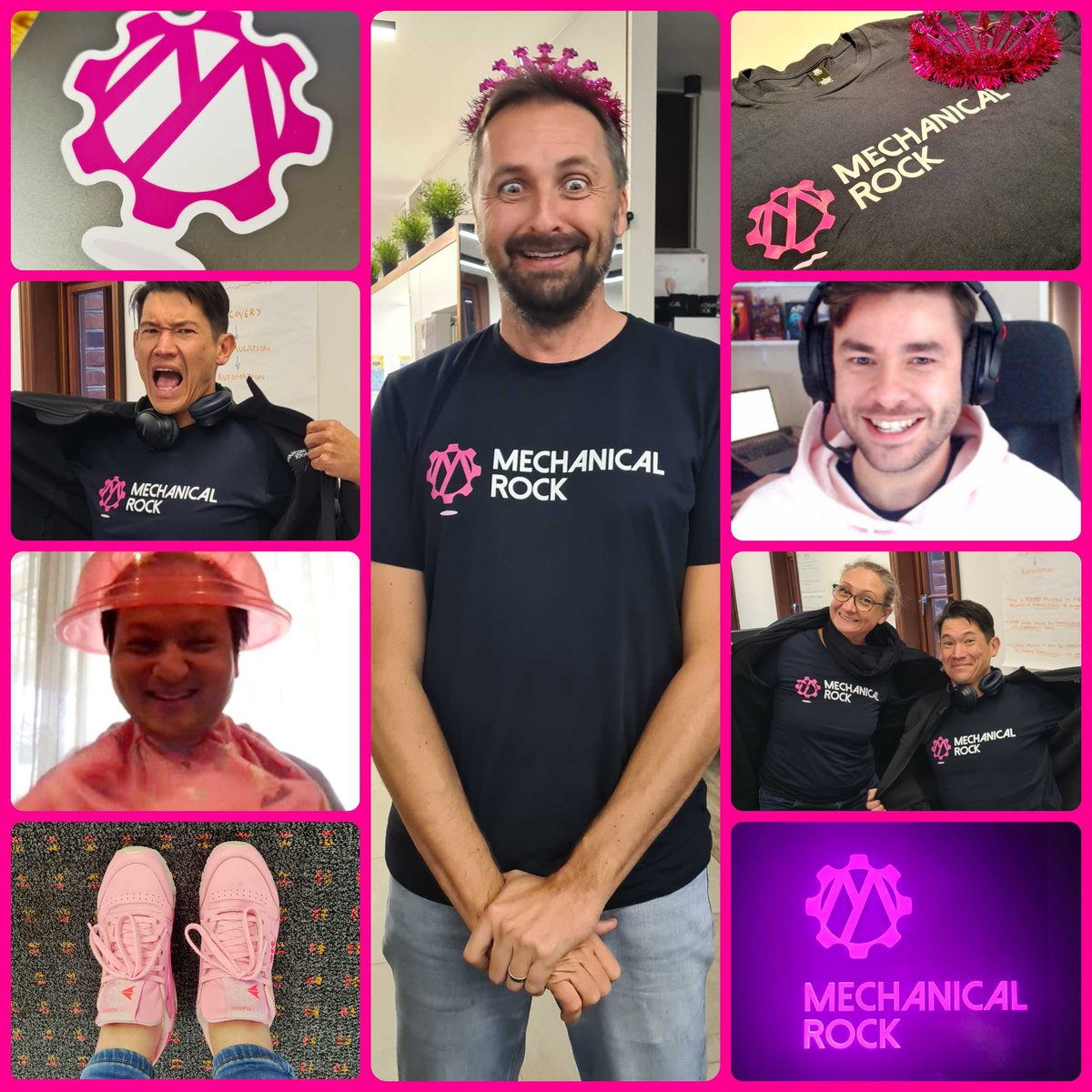 mechrocklette's tweet photo. Tiara's, sneakers and capes, Oh My!! 

What pink items will the @mechanicalrock_ crew come up with next week?!?

If you'd like to help us in our quest to raise much needed funds, please visit out page at https://t.co/ZvYwZjhVCk

#GOPINK #NBCFAUS #fundraising https://t.co/zuB2rKB7Ah